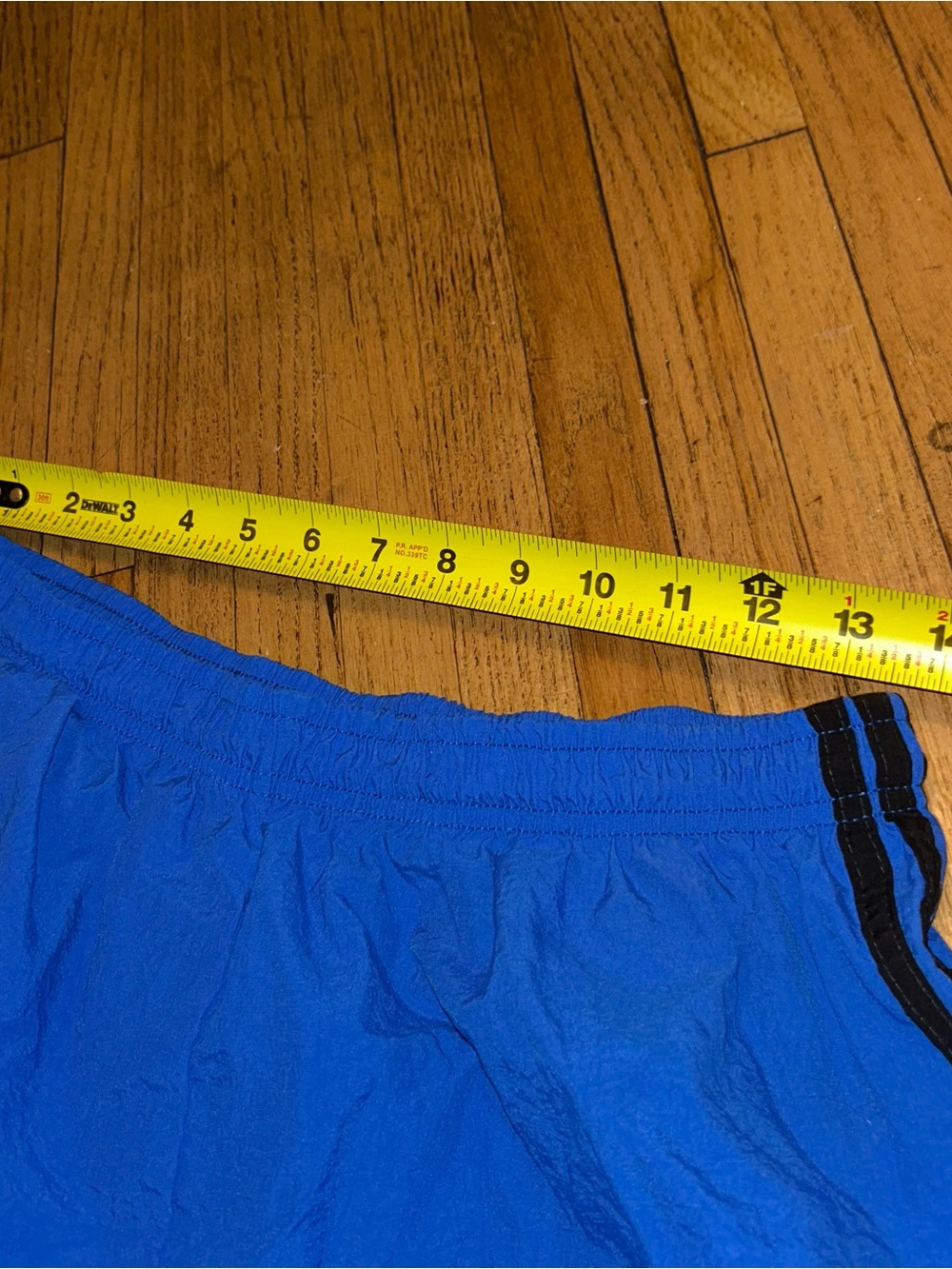 VINTAGE blue adidas athletic shorts - Picture 4 of 10